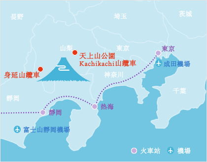 架空索道 - 扩大版地图图片